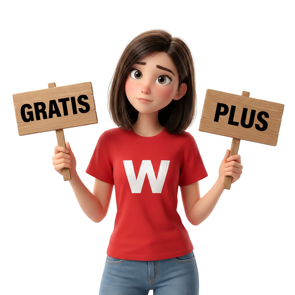 Wee ti presenta le due strade, Free o Plus, serena